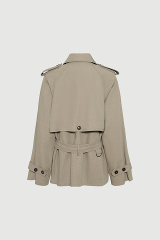 Envelope1976 Majorstuen trench short Jacket Khaki