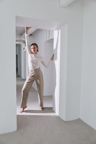 Envelope1976 Panel pant Pants Sand