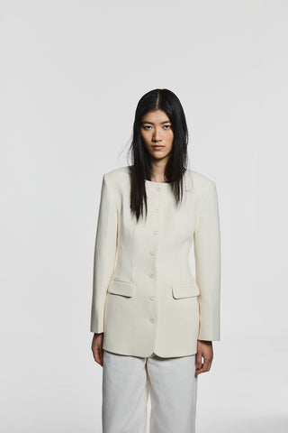 Envelope1976 Blair blazer Blazer Cream