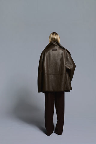 Envelope1976 Hawk jacket midi Jacket Cacao