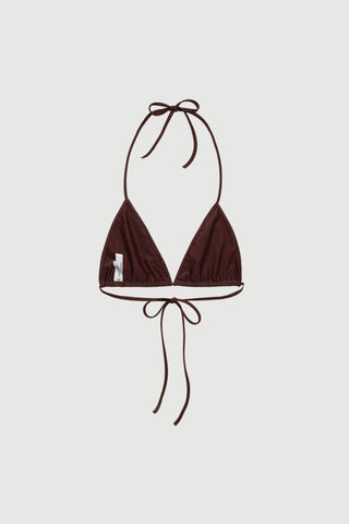 Envelope1976 Sea bikini top Bikini Dark coffee