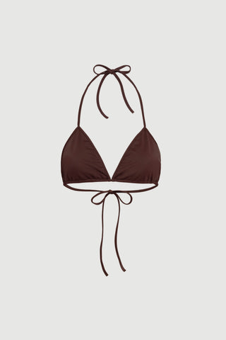 Envelope1976 Sea bikini top Bikini Dark coffee